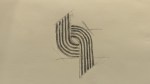 casual ramble about the trail blazers offseason featured image hand drawing of classic trail blazers pinwheel logo