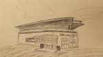 casual ramble about the trail blazers offseason part 4 featured sketch of the rose garden arena home of the portland trail blazers