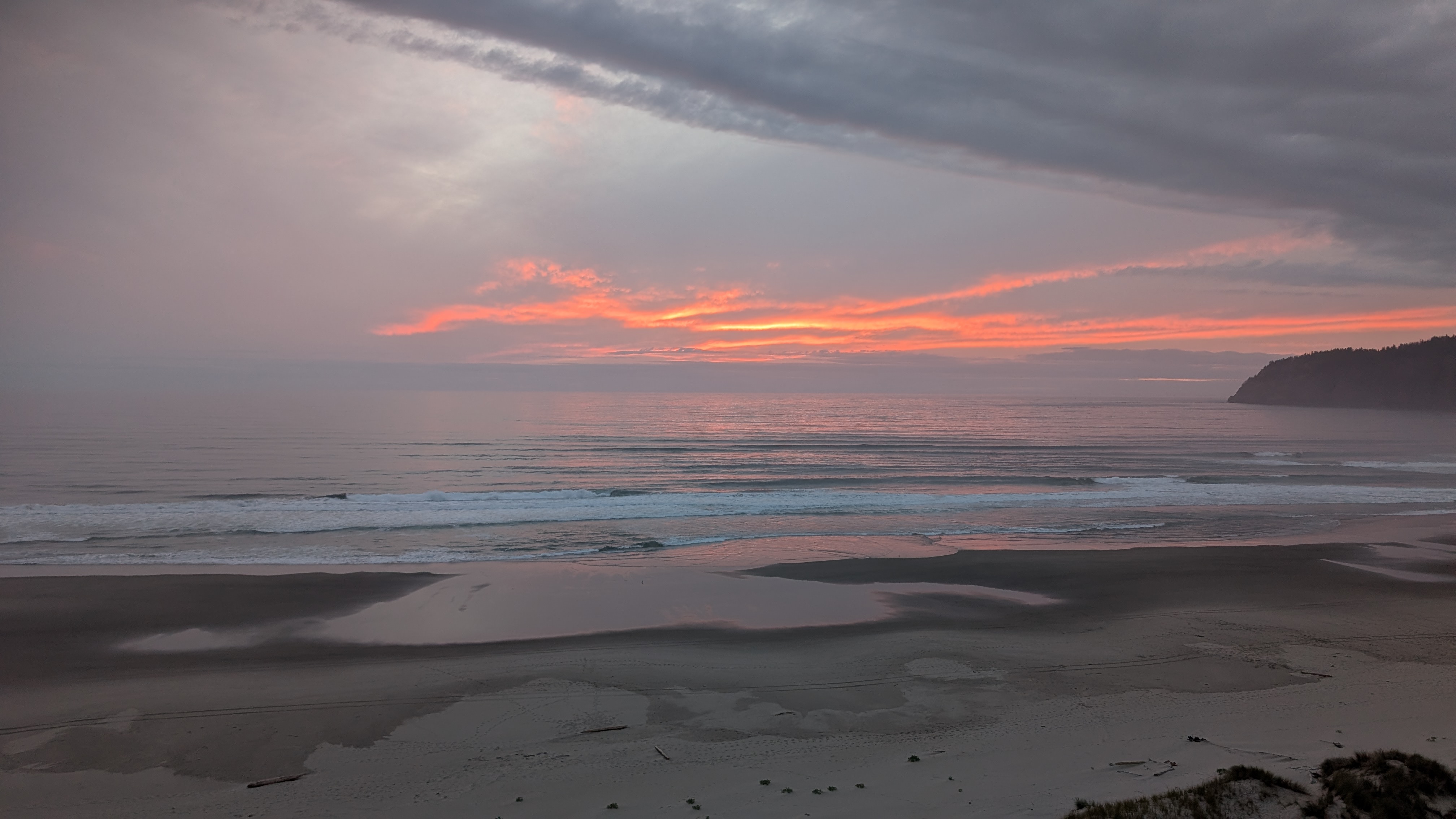the oregon coast from camp lookout